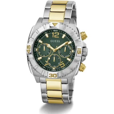 Guess Men's Chronograph Traction Stainless Steel Watch 
