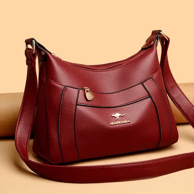 High Quality Soft Leather Shoulder Bag MS316