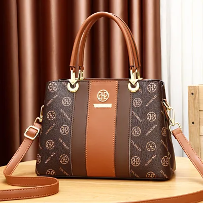 Large Capacity Soft Leather Shoulder Bag HB4634