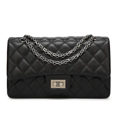 Versatile diamond chain shoulder bag HB46132