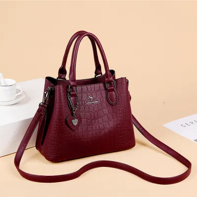 Crocodile pattern hand bag HB46156