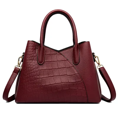 Luxurious Soft leather handbag HB46161