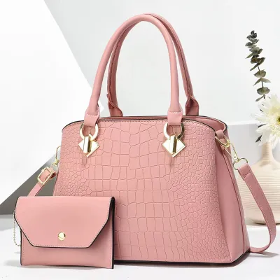 New stone pattern shoulder bag HB46313