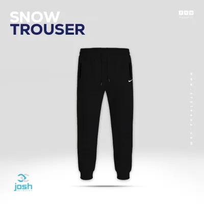 Snow Trouser- Black with Cuff