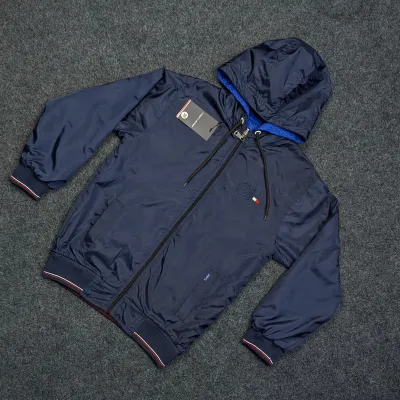 2 in 1 Tommy Mercedes Jacket - Navy Blue