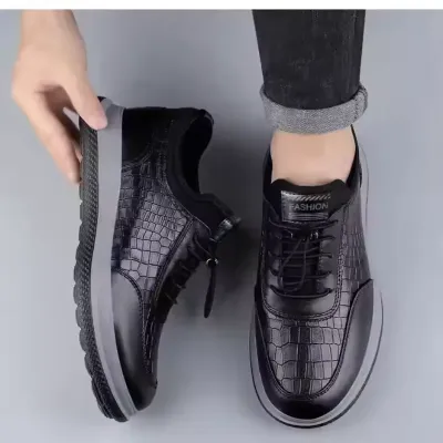 CASUAL LEATHER SNEAKERS SHOES