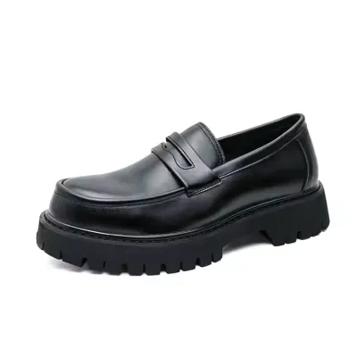 MENS LOAFERS STYLE LEATHER SHOES