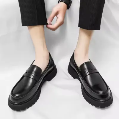 MENS LOAFERS STYLE LEATHER SHOES