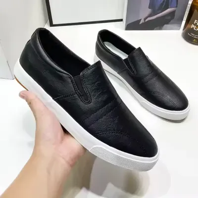 TRENDY LEATHER CASUAL SHOES