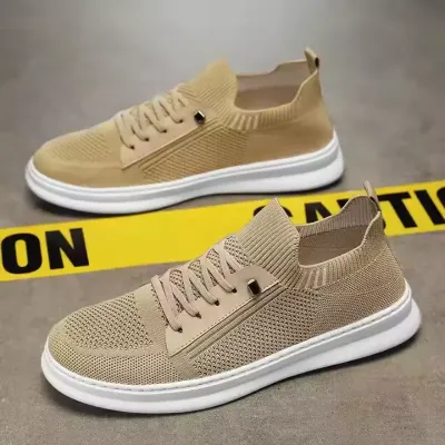 MEN'S THIN FLYING WOVEN SHOES 
