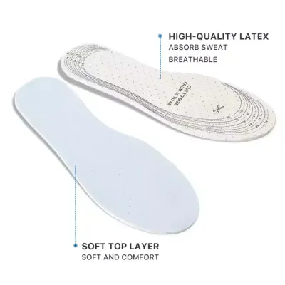 SHOCK PROOF LATEX SHOES INSOLES