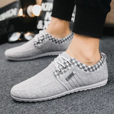 MEN'S AUTUMN LINEN CASUAL SHOES
