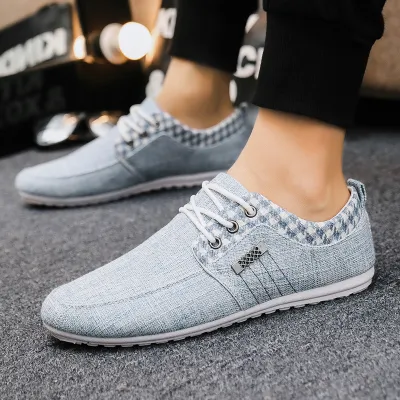 MEN'S AUTUMN LINEN CASUAL SHOES