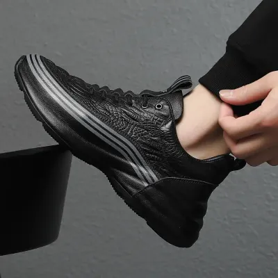 GENUINE LEATHER CASUAL MEN'S SHOES