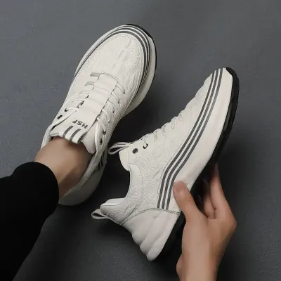 GENUINE LEATHER CASUAL MEN'S SHOES