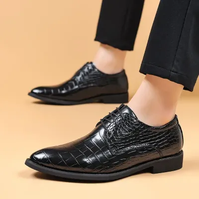 NEW LEATHER BUSINESS CASUAL MEN'S SHOES