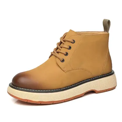 BRITISH STYLE RETRO SHORT BOOTS