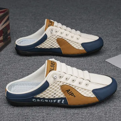  BREATHABLE MESH HALF SHOES