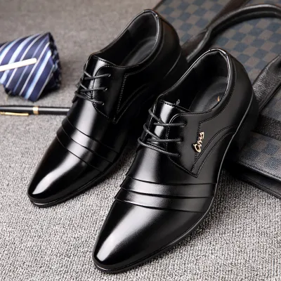 BRITISH POINTED OFFICE SHOES FOR MEN