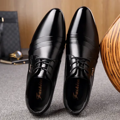 BRITISH POINTED OFFICE SHOES FOR MEN