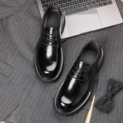 BRITISH STYLE GENUINE LEATHER MEN'S SHOES