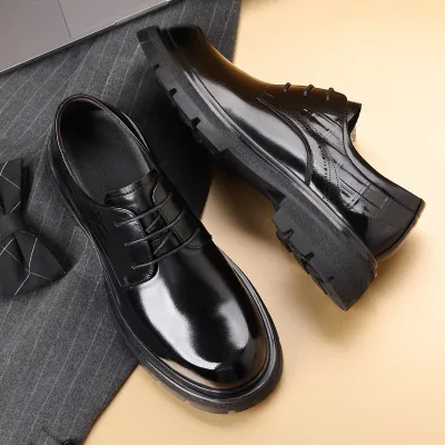 BRITISH STYLE GENUINE LEATHER MEN'S SHOES