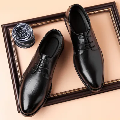 MEN'S BUSINESS FORMAL LEATHER SHOES 