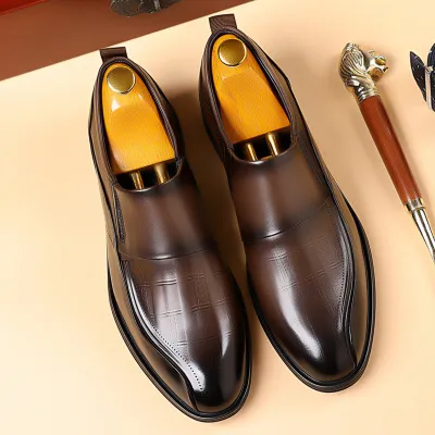 LEATHER TREND WEDDING SHOES
