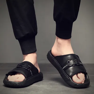 MEN'S CASUAL SLIP-ON BEACH SANDALS