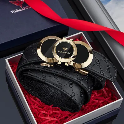 MEN'S NEW GENUINE LEATHER BELT 
