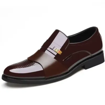 BRITISH STYLE MEN'S LEATHER DRESS SHOES