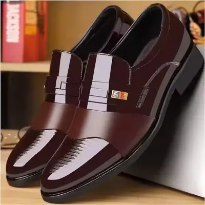 BRITISH STYLE MEN'S LEATHER DRESS SHOES