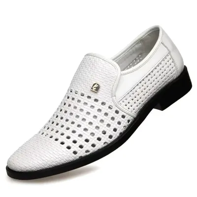 MEN'S HOLLOW OUT LEATHER SHOES