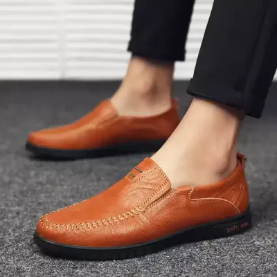 MEN'S BRITISH STYLE LEATHER SHOES