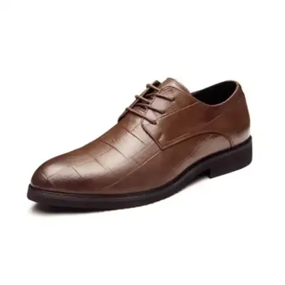 MEN'S BREATHABLE BUSINESS LEATHER SHOES
