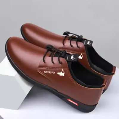 MEN'S POINTED LEATHER SHOES