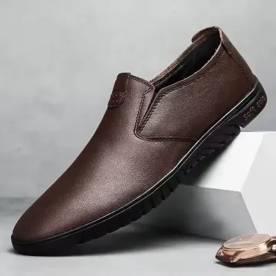 MEN'S BREATHABLE CASUAL LEATHER SHOES