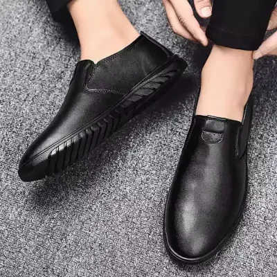 MEN'S BREATHABLE CASUAL LEATHER SHOES