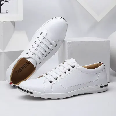 MEN'S LARGE SIZE CASUAL LEATHER SHOES