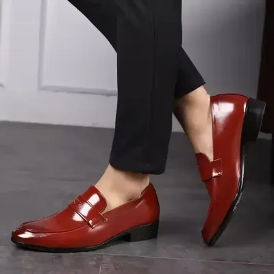 MEN'S BRITISH BUSINESS LEATHER SHOES