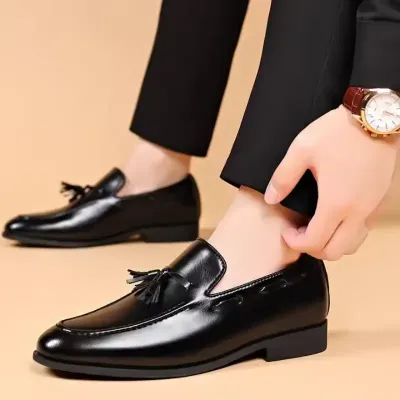 MEN'S BRITISH STYLE LEATHER SHOES