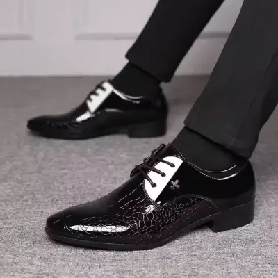 MEN'S WINTER LEATHER DRESS SHOES