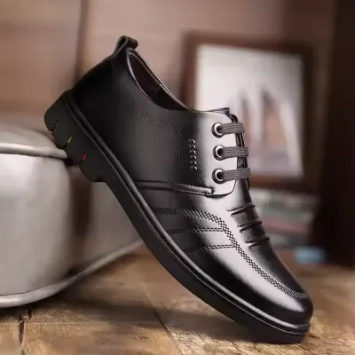 LUXURY MEN'S GENUINE LEATHER DRESS LOAFERS