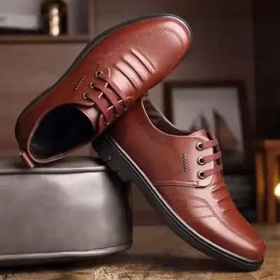 LUXURY MEN'S GENUINE LEATHER DRESS LOAFERS