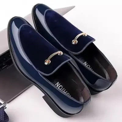 MEN'S LARGE SIZE SLIP-ON DRESS SHOES