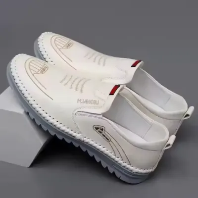 MEN'S FASHION LEATHER DRIVING SHOES