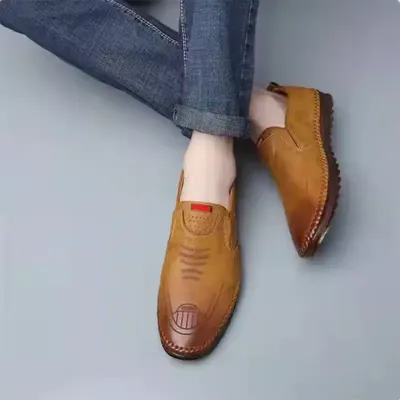 MEN'S FASHION LEATHER DRIVING SHOES