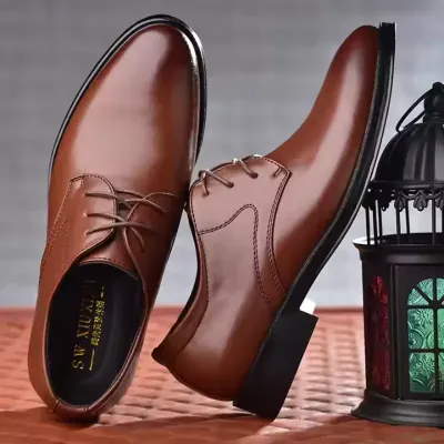 MEN'S BUSINESS DRESS LEATHER SHOES