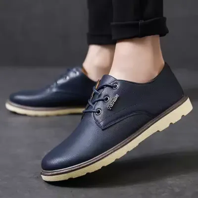 MEN'S KOREAN STYLE CASUAL LEATHER SHOES