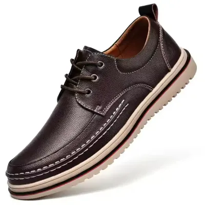 MEN'S SLIP-ON PU BUSINESS SHOES